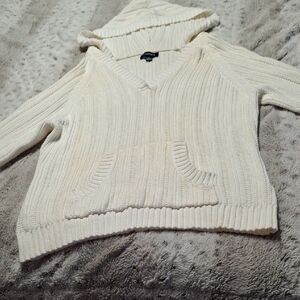 Cozy Knit Hooded Sweater